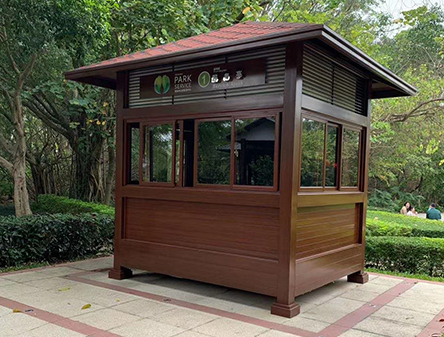 金屬雕花板崗亭.jpg